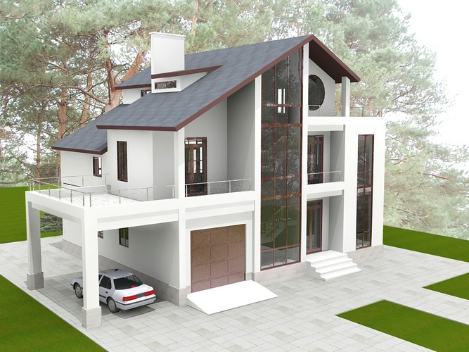 garage in house