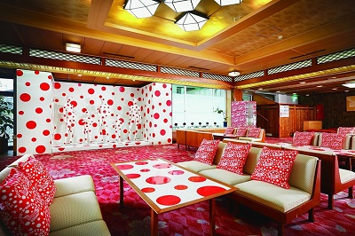 polka dot interior