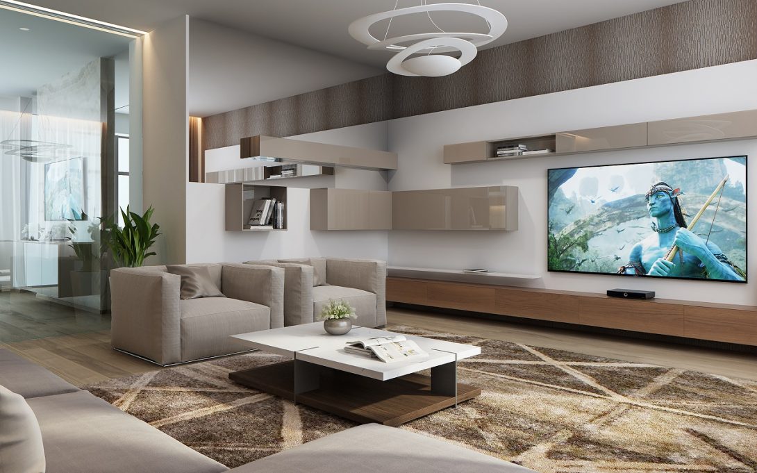 Интерьер Таунхауса в ЖК Comfort City 197м2