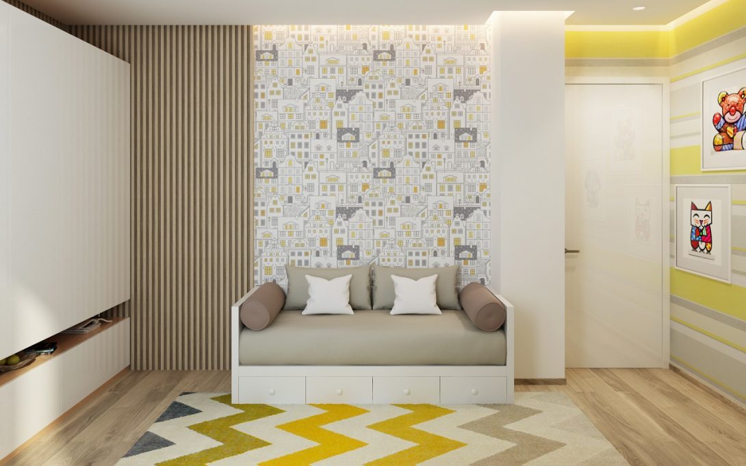 Интерьер Таунхауса в ЖК Comfort City 197м2