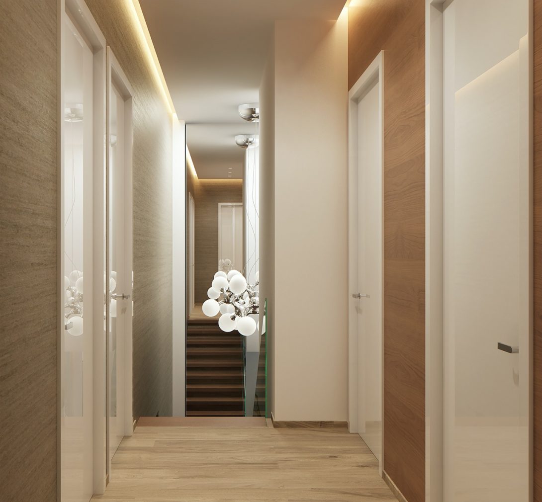 Интерьер Таунхауса в ЖК Comfort City 197м2