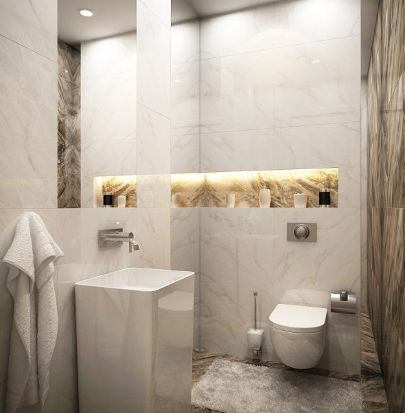 Интерьер Таунхауса в ЖК Comfort City 197м2