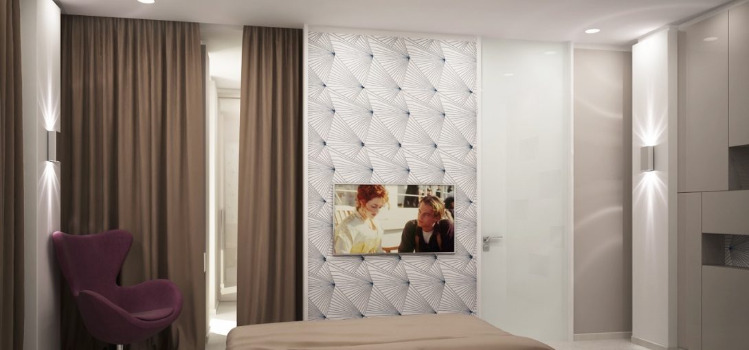 Дизайн интерьера квартиры в ЖК IQ House 85м2