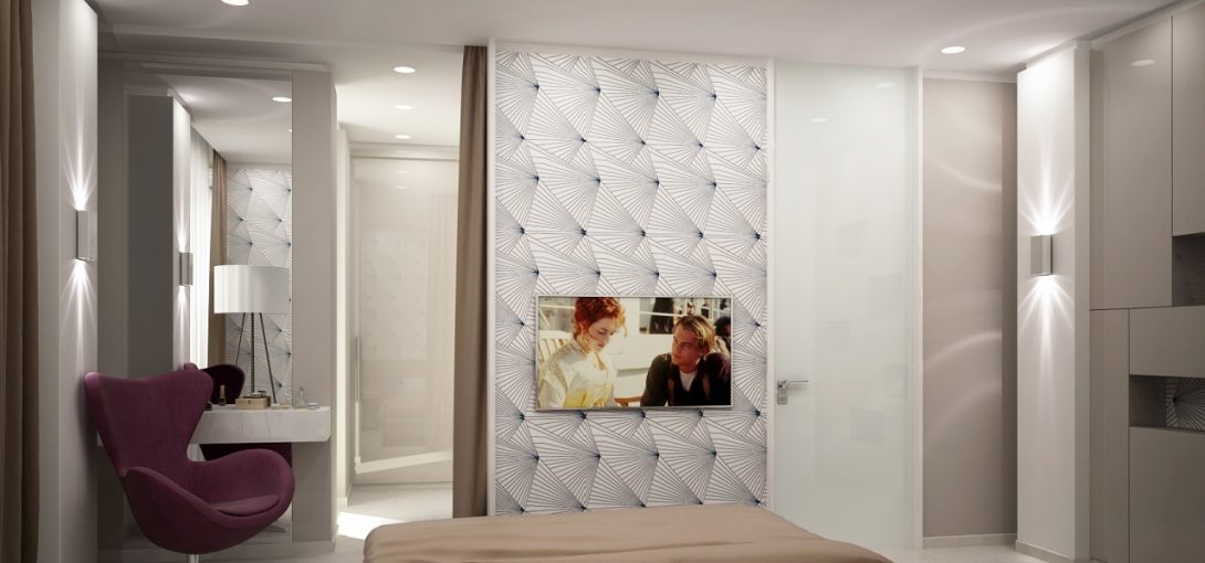 Дизайн интерьера квартиры в ЖК IQ House 85м2